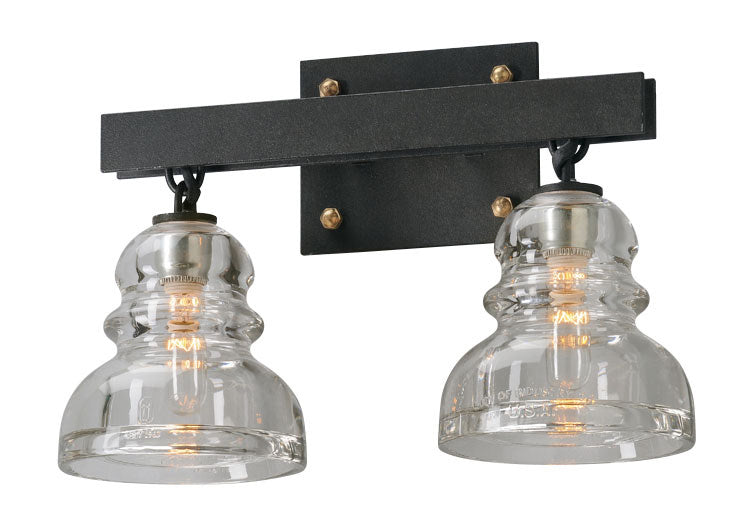 Troy Menlo Park B3962 Bath Vanity Light 16 in. wide - Deep Bronze