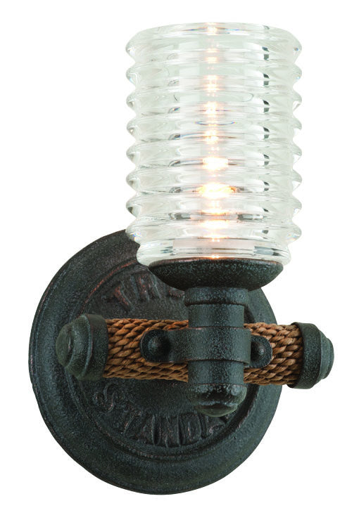 Troy Embarcadero B4151 Wall Sconce Light - Shipyard Bronze