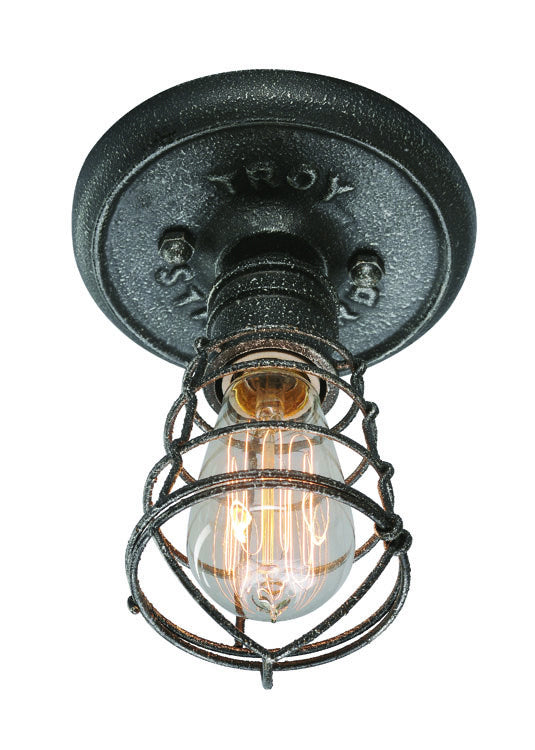 Troy Conduit C3810-APW Ceiling Light - Old Silver