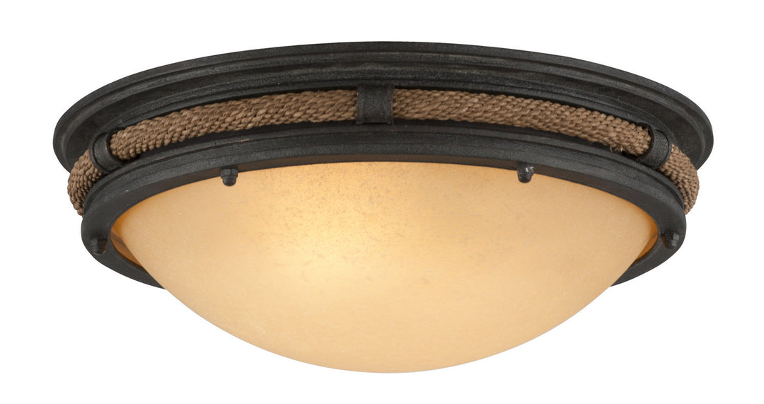 Troy Pike Place C4120 Ceiling Light - Shipyard Bronze