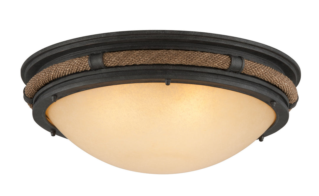 Troy Pike Place C4121 Ceiling Light - Shipyard Bronze