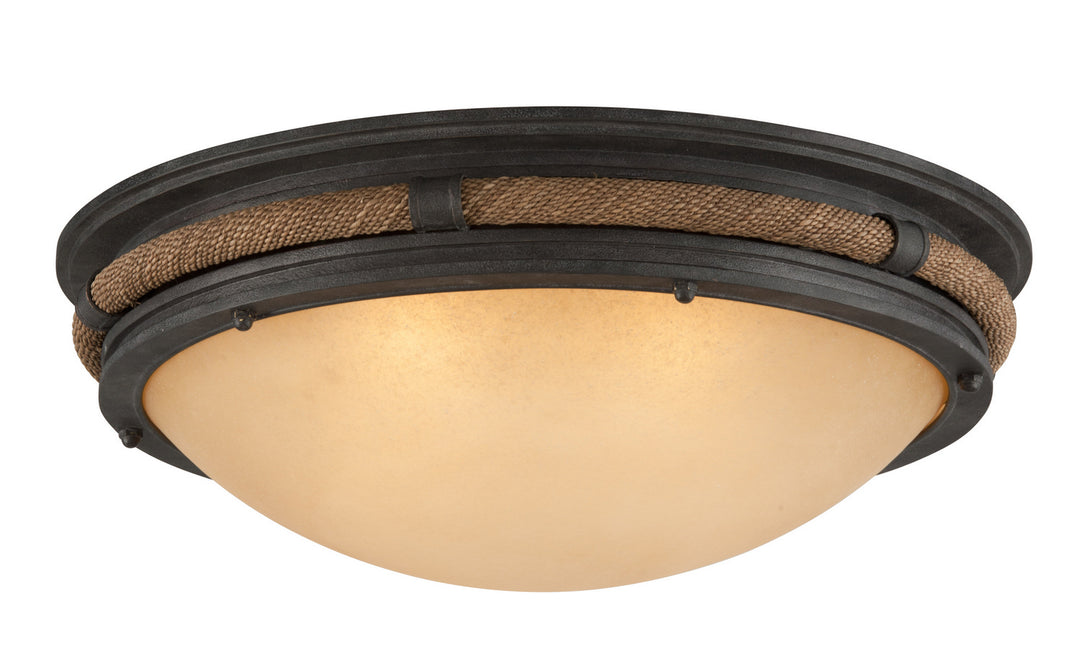 Troy Pike Place C4122 Ceiling Light - Shipyard Bronze