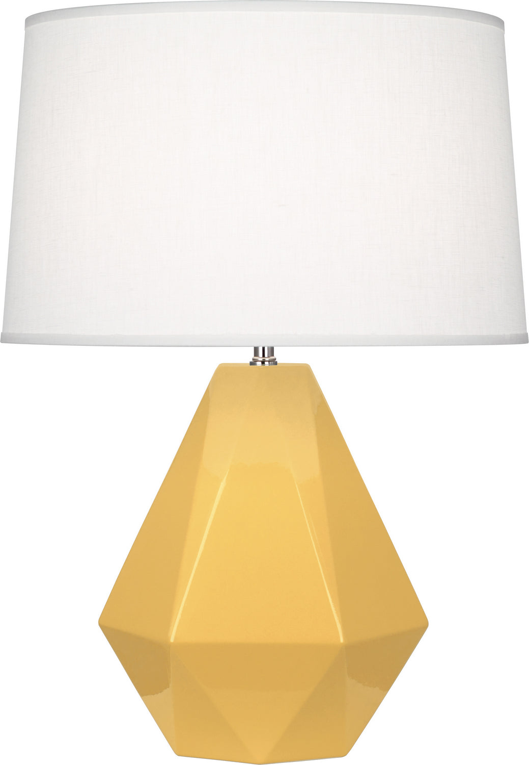 Robert Abbey Lighting SU930 Delta Lamp Sunset Yellow Glazed