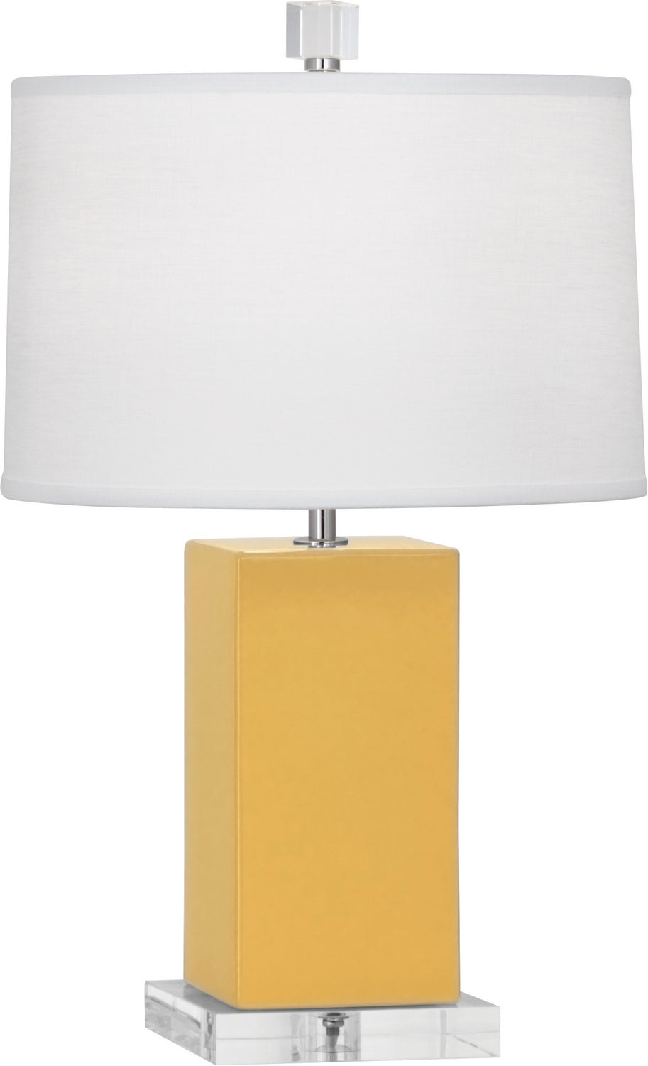 Robert Abbey Lighting SU990 Harvey Lamp Sunset Yellow Glazed
