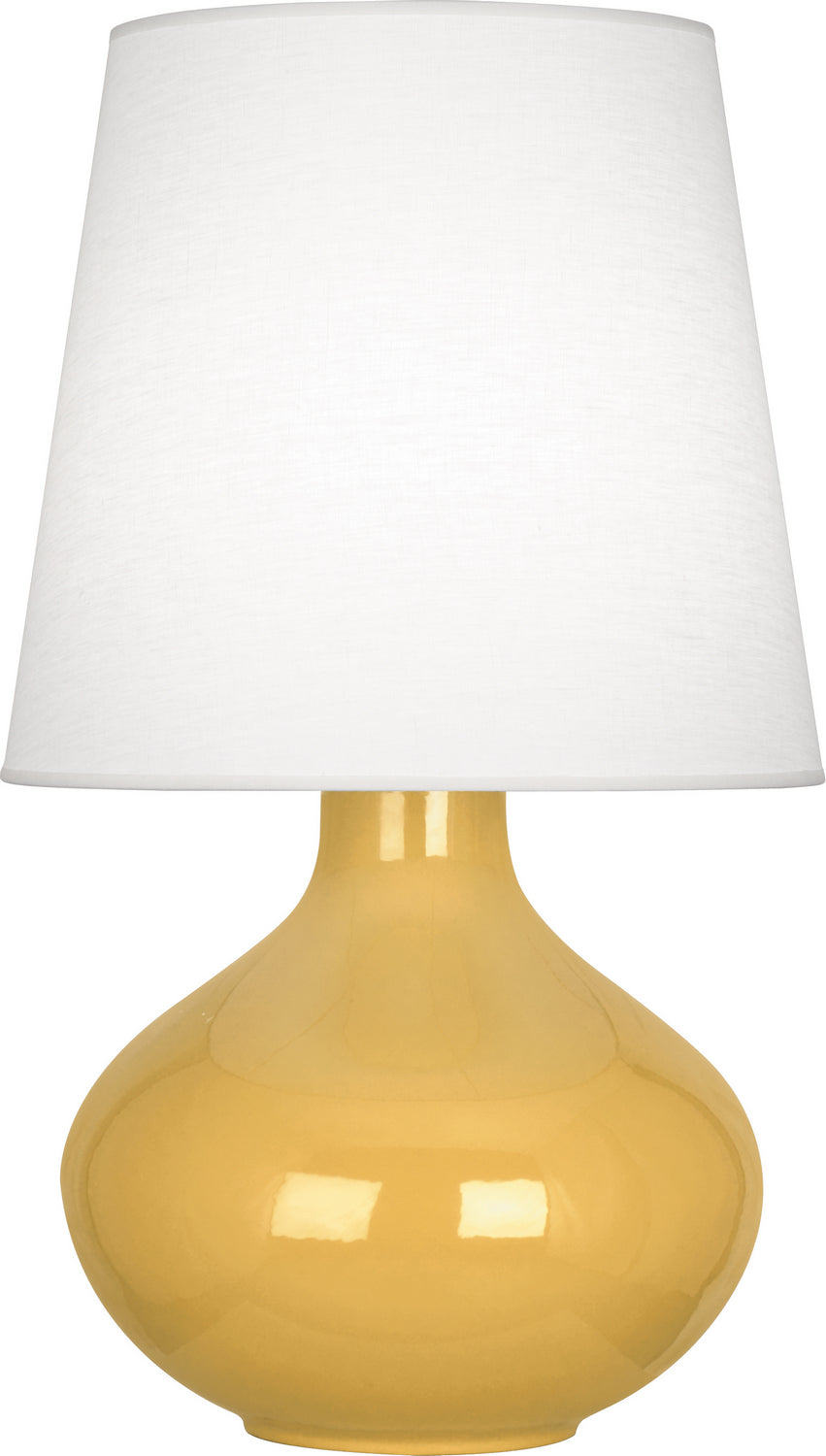 Robert Abbey Lighting SU993 June Lamp Sunset Yellow Glazed