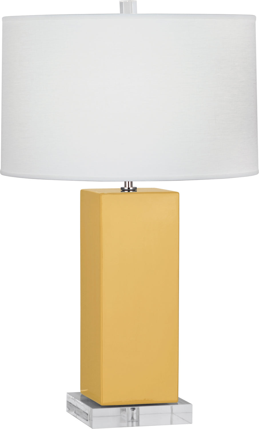 Robert Abbey Lighting SU995 Harvey Lamp Sunset Yellow Glazed