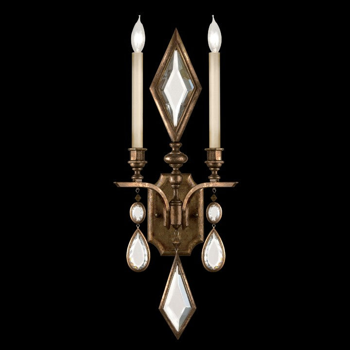 Fine Art Encased Gems 718150-3ST Wall Light - Bronze