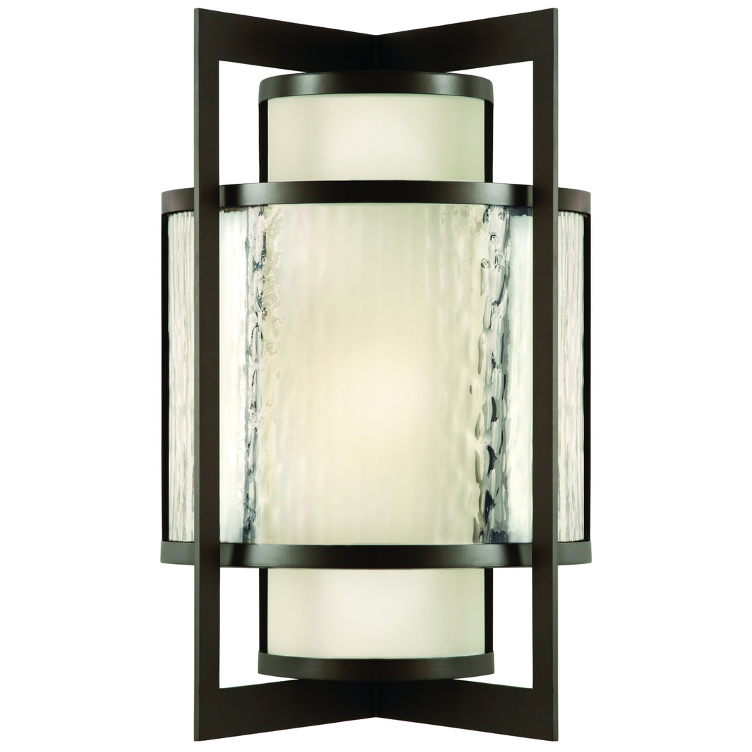 Fine Art Lighting 818181ST Singapore Moderne Outdoor Two Light Outdoor Wall Sconce Outdoor Bronze / Dark