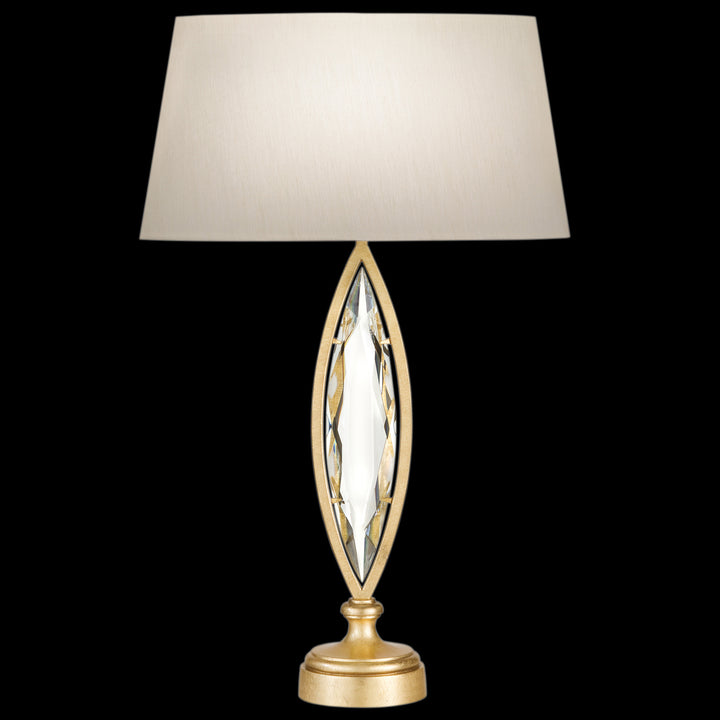 Fine Art Lighting 850210-22ST Marquise One Light Table Lamp Lamp Gold, Champ, Gld Leaf