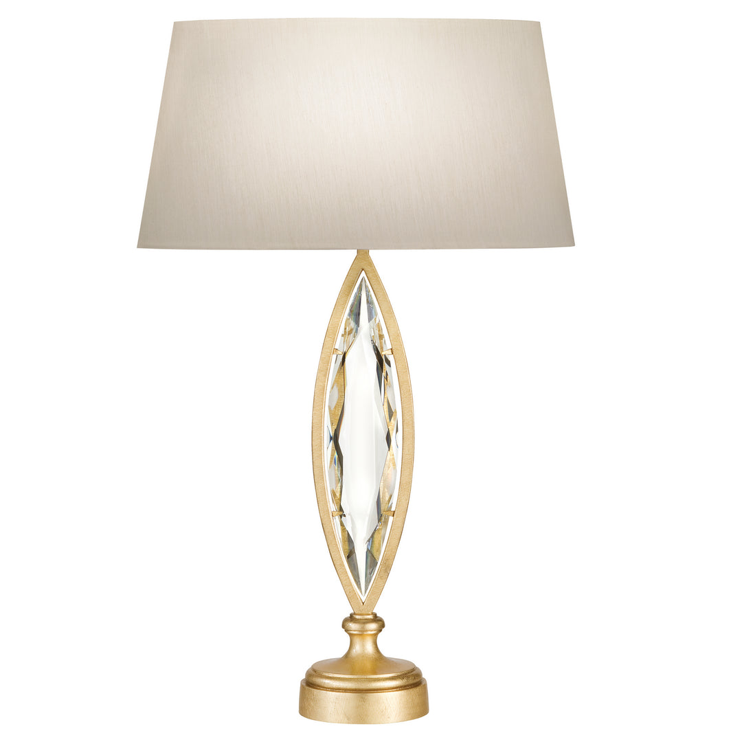 Fine Art Lighting 850210-22ST Marquise One Light Table Lamp Lamp Gold, Champ, Gld Leaf