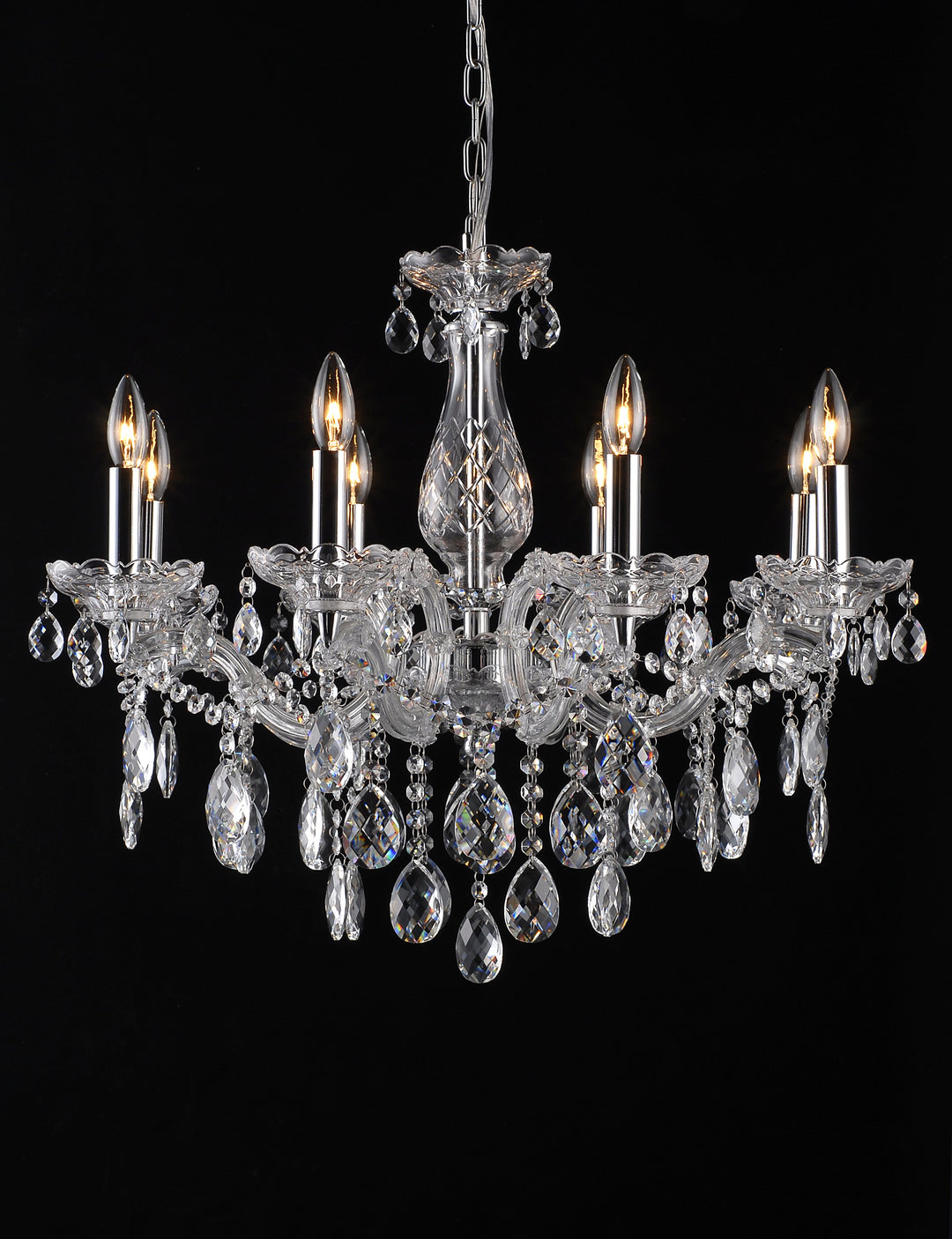 Bethel International Chandelier Light 2617-8-C Chandelier Light -