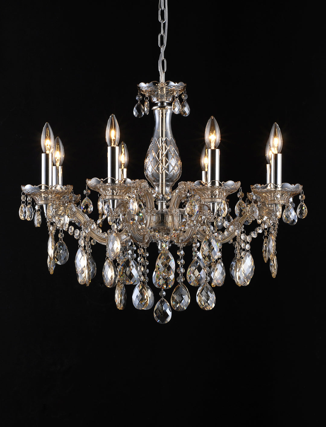 Bethel International Chandelier Light 2617-8-GT Chandelier Light -