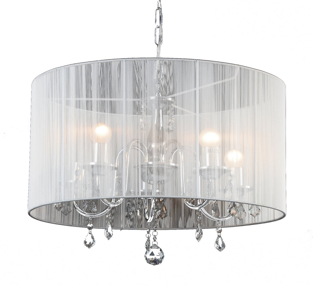 Bethel International Chandelier Light 8106-5 Chandelier Light - Chrome