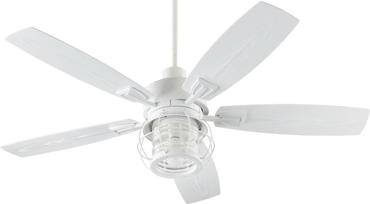 Quorum Galveston 13525-8 Ceiling Fan - Studio White