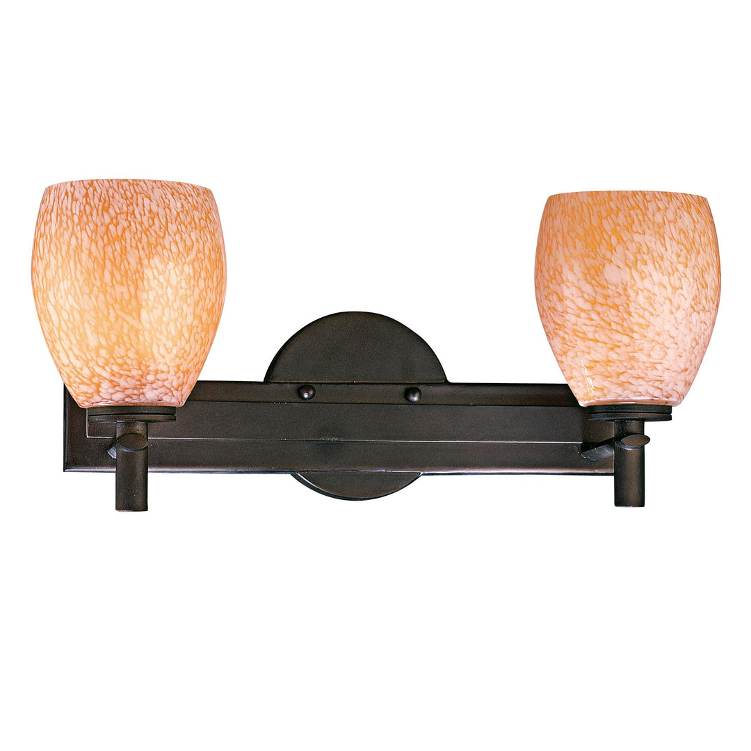George Kovacs Bath 6 P5112-617 Bath Vanity Light 17 in. wide - Bronze