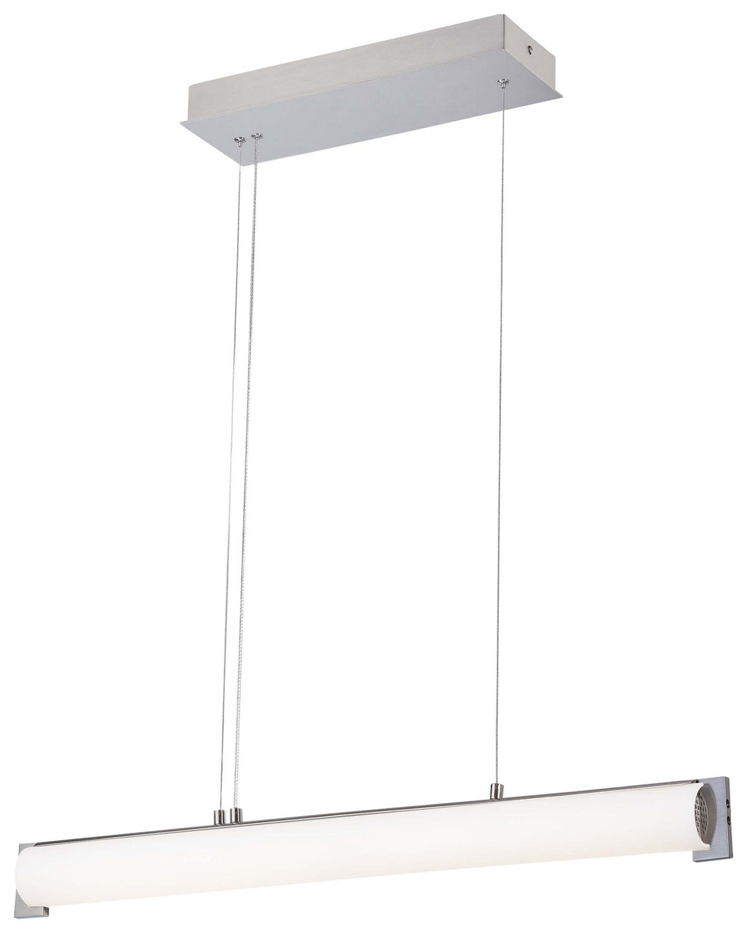 George Kovacs Tube P1151-084-L Pendant Light - Brushed Nickel