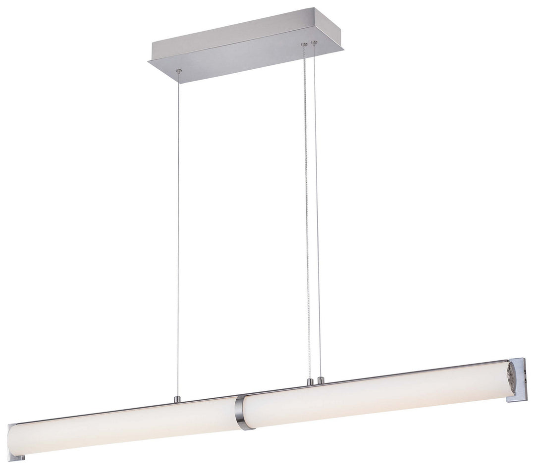 George Kovacs Tube P1152-084-L Pendant Light - Brushed Nickel