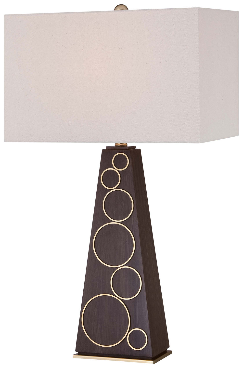 George Kovacs Lighting P1610-0 Portables One Light Table Lamp Lamp Two-Tone