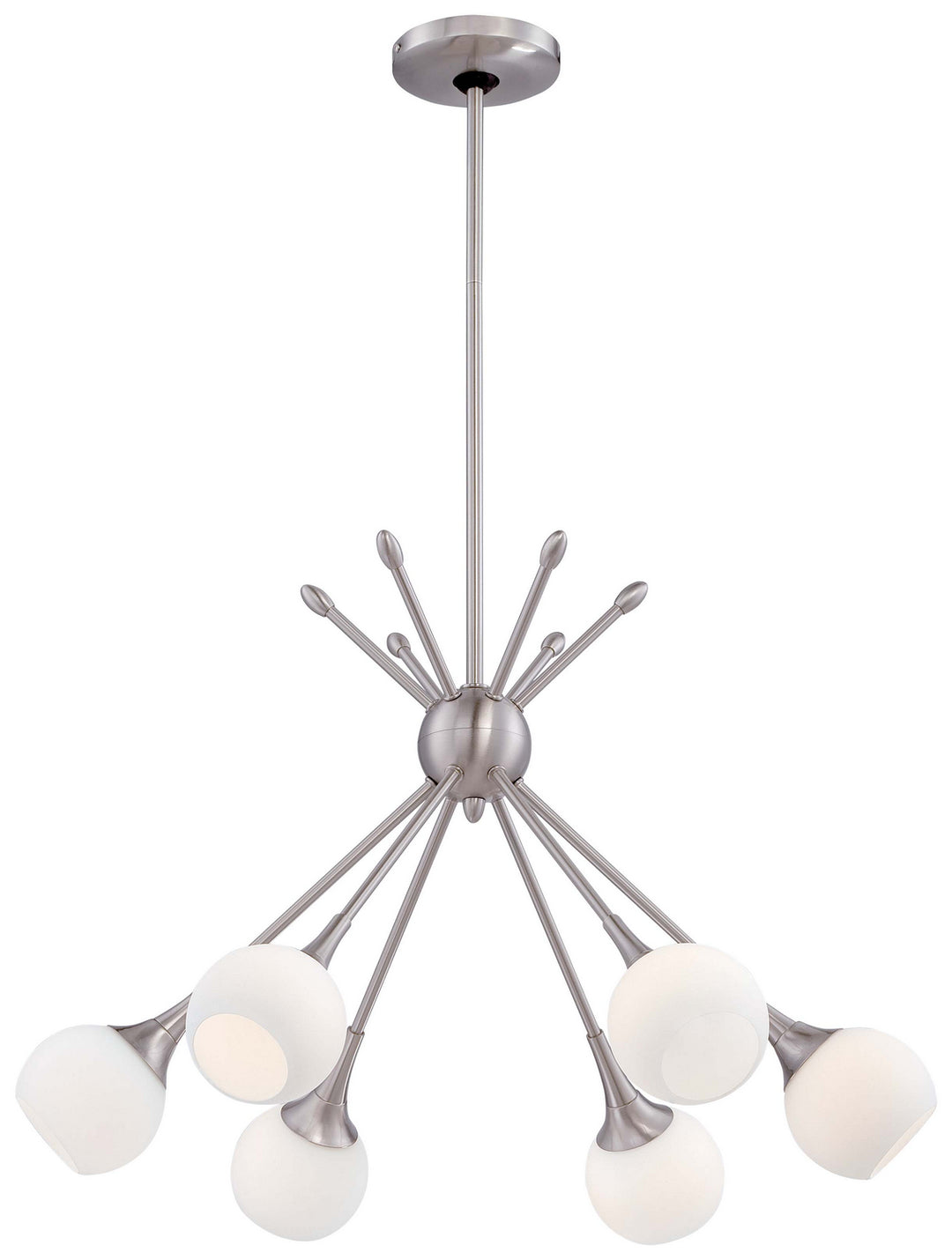 George Kovacs Pontil P1806-084 Chandelier Light - Brushed Nickel