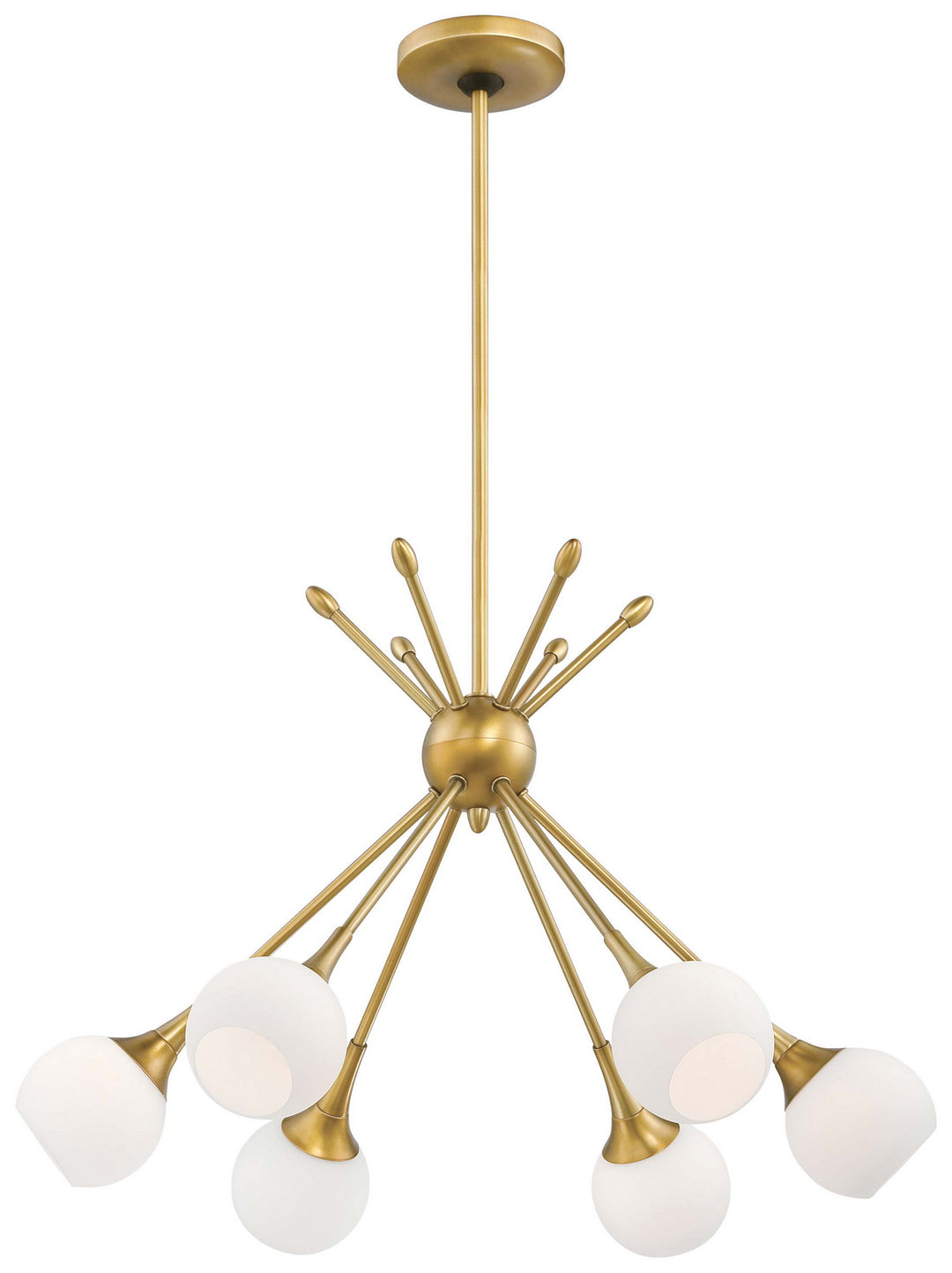 George Kovacs Pontil P1806-248 Chandelier Light - Honey Gold