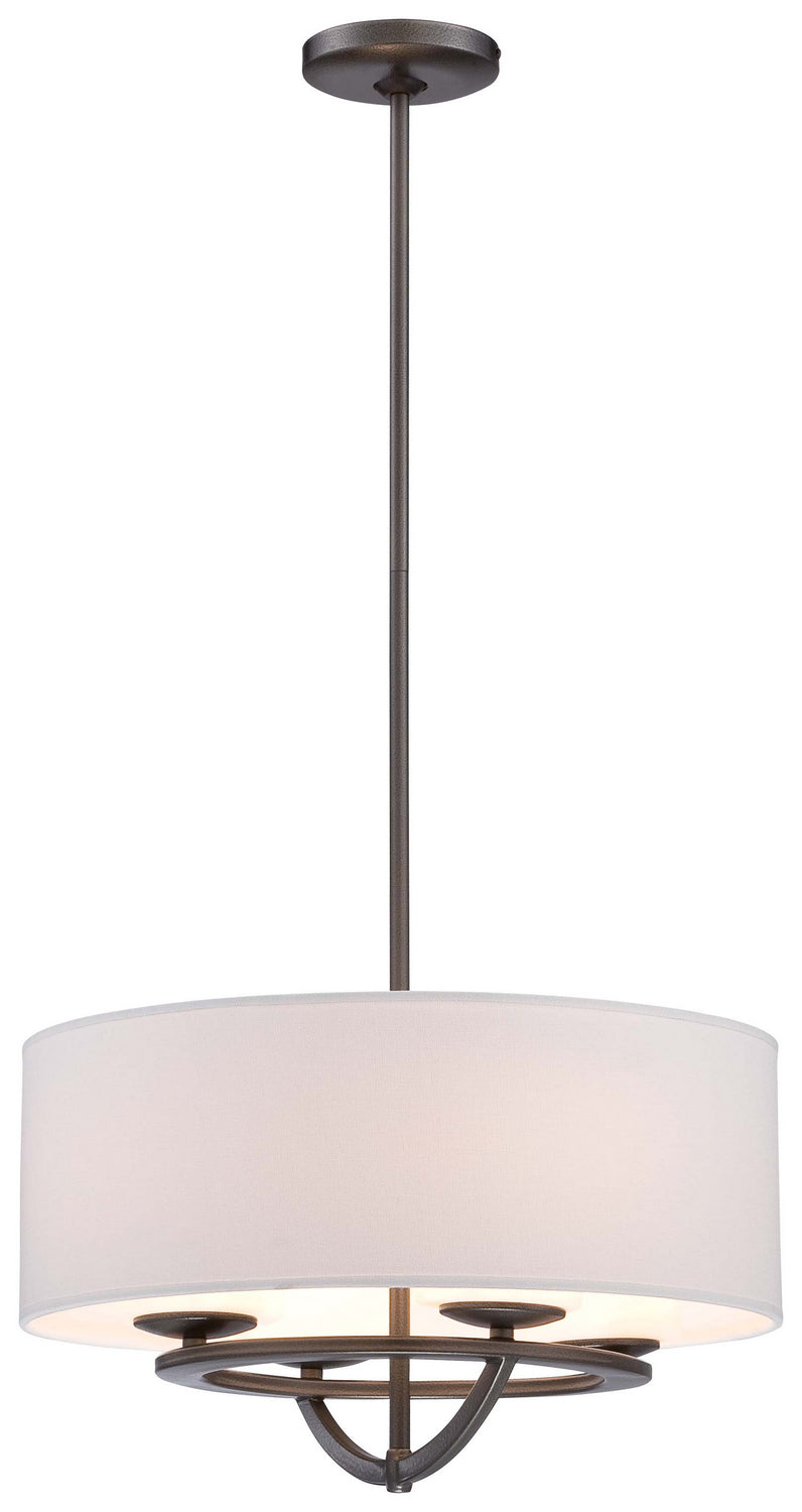 George Kovacs Circuit P1813-172 Pendant Light - Smoked Iron