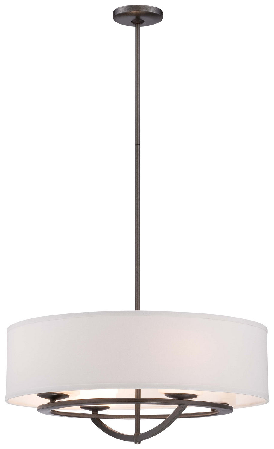 George Kovacs Circuit P1814-172 Pendant Light - Smoked Iron