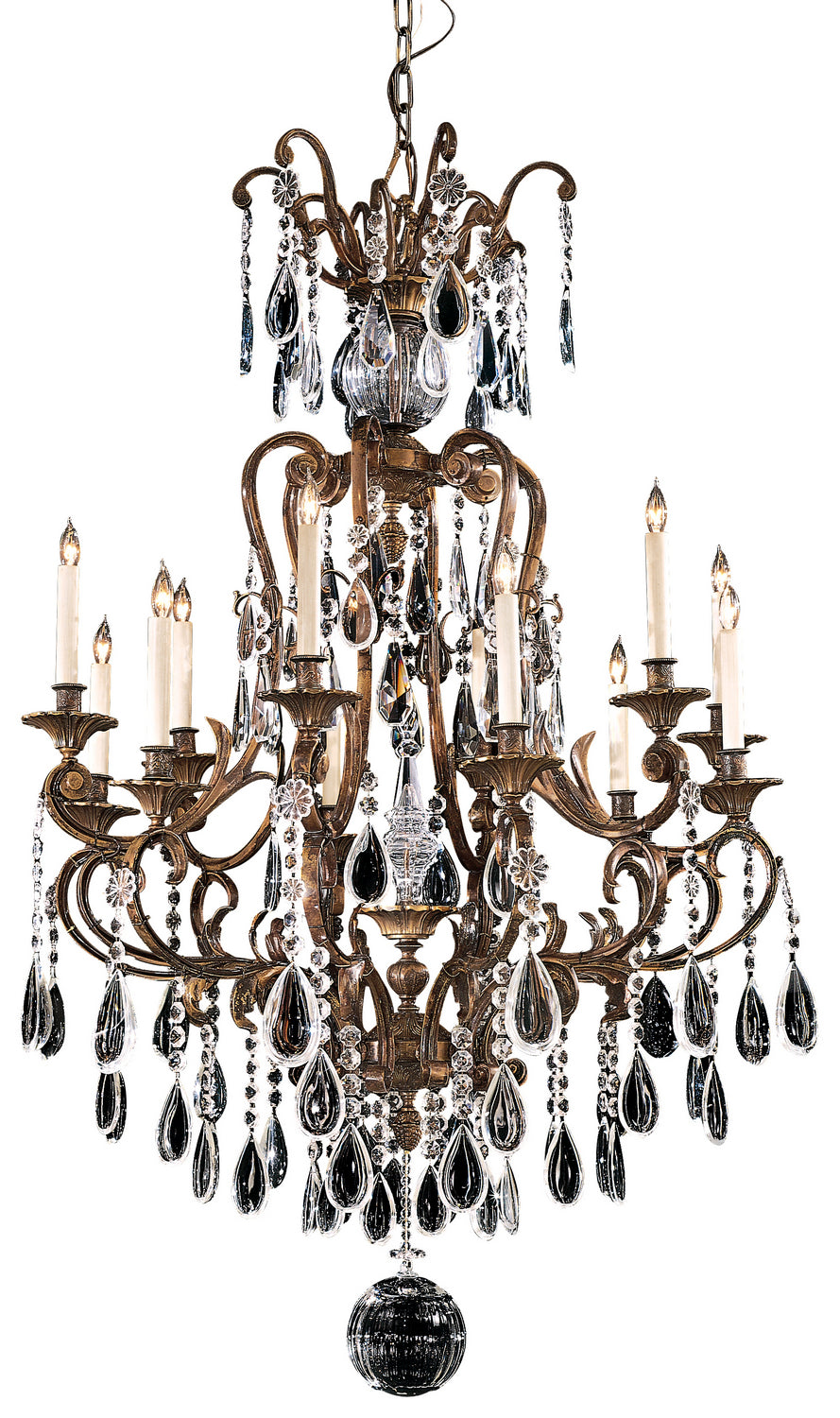 Metropolitan Metropolitan Collection N950115 Chandelier Light - Oxidized Brass