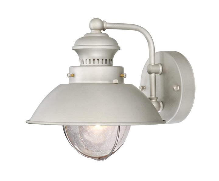 Vaxcel Lighting OW21593BN Harwich One Light Outdoor Wall Mount Outdoor Pewter, Nickel, Silver
