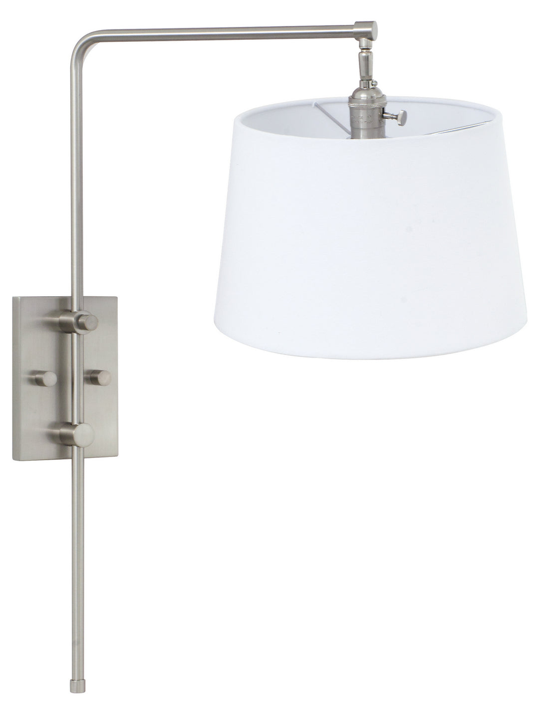 House Of Troy Lighting CR725-SN  Crown Point Lamp Satin Nickel