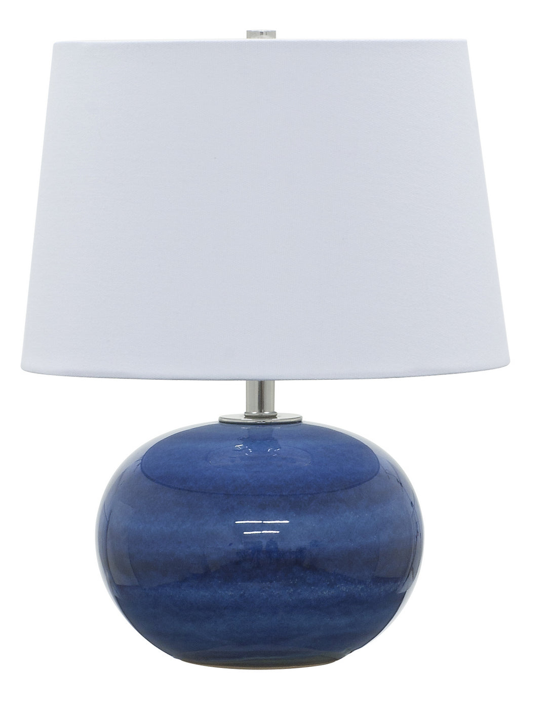 House Of Troy Lighting GS600-BG  Scatchard Lamp Blue Gloss