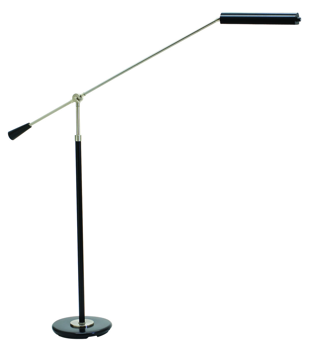 House Of Troy Lighting PFLED-527  Grand Piano Lamp Black & Satin Nickel