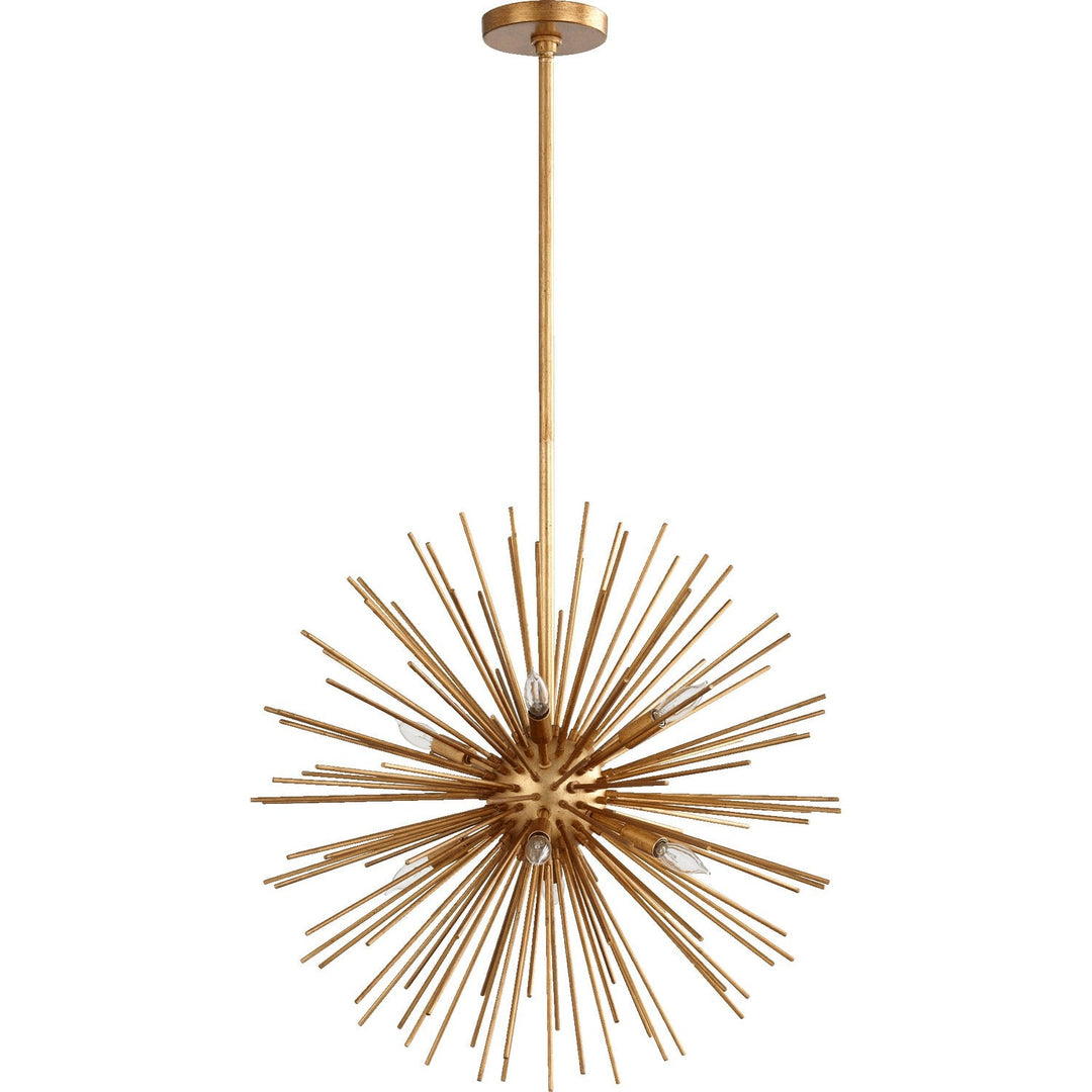 Quorum Electra 600-8-74 Pendant Light - Gold Leaf