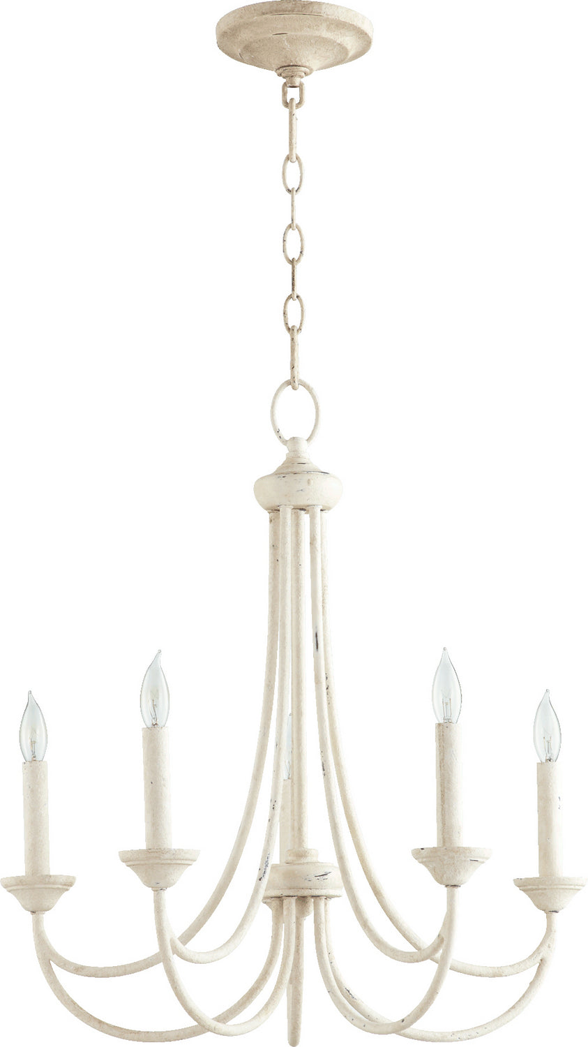 Quorum Brooks 6250-5-70 Chandelier Light - Persian White