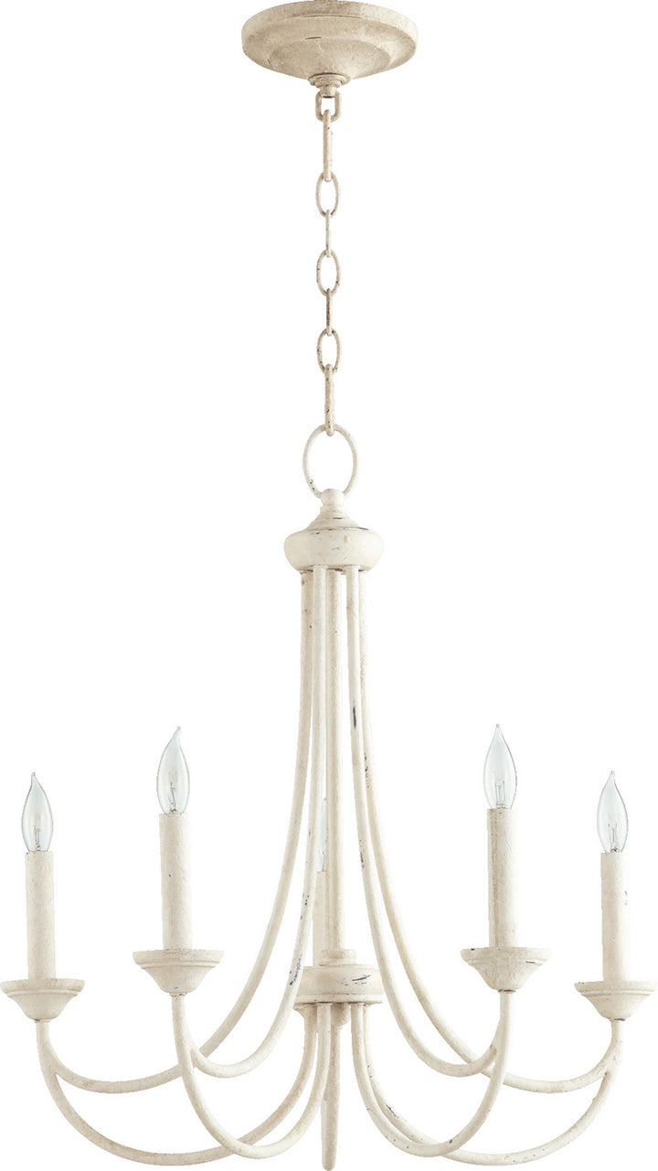 Quorum Brooks 6250-5-70 Chandelier Light - Persian White