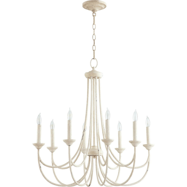 Quorum Brooks 6250-8-70 Chandelier Light - Persian White
