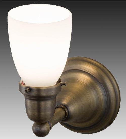 Meyda Tiffany Revival Oyster Bay 56449 Wall Light - Antique Brass