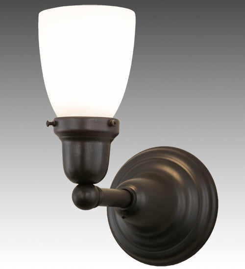 Meyda Tiffany Revival Oyster Bay 56451 Wall Light - Craftsman Brown