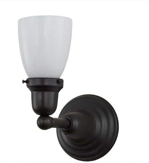 Meyda Tiffany Revival Oyster Bay 56451 Wall Light - Craftsman Brown