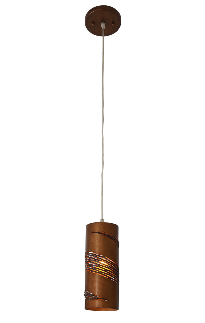 Varaluz Flow 240M01HO Pendant Light - Hammered Ore