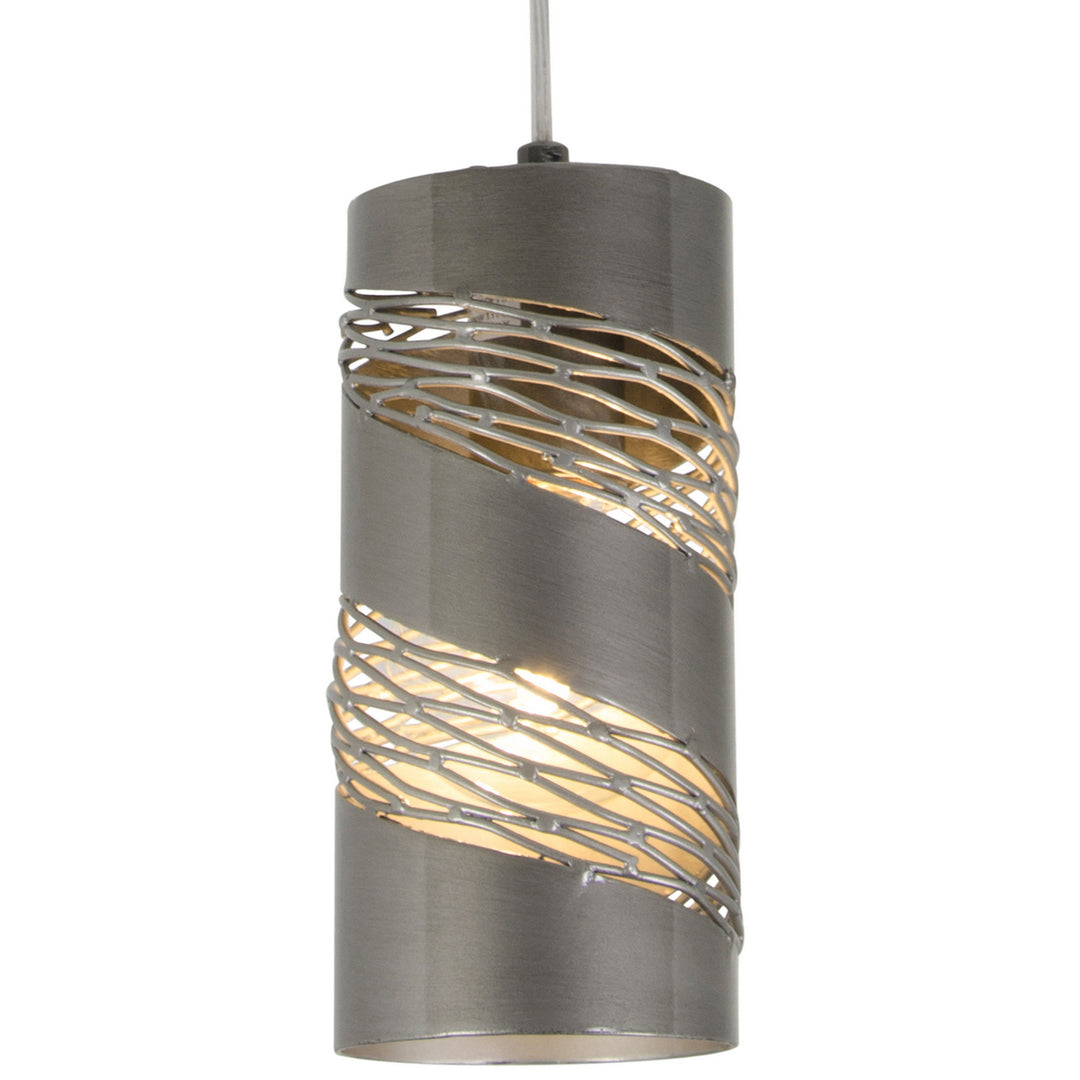 Varaluz Flow 240M01SL Pendant Light - Steel