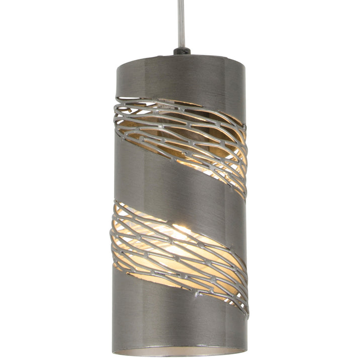 Varaluz Flow 240M01SL Pendant Light - Steel