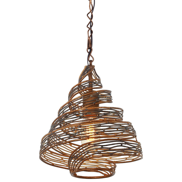 Varaluz Flow 240P01HO Pendant Light - Hammered Ore