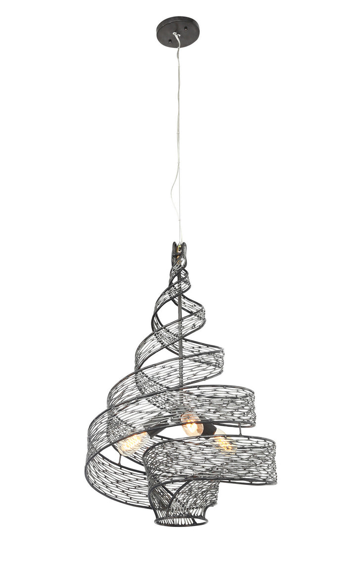 Varaluz Flow 240P03SL Pendant Light - Steel
