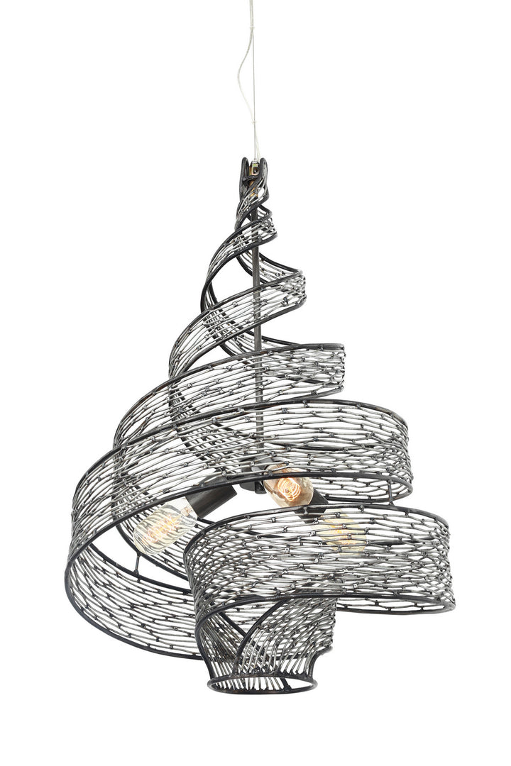 Varaluz Flow 240P03SL Pendant Light - Steel