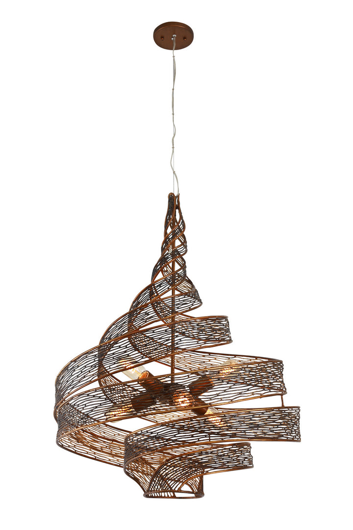 Varaluz Flow 240P06HO Pendant Light - Hammered Ore