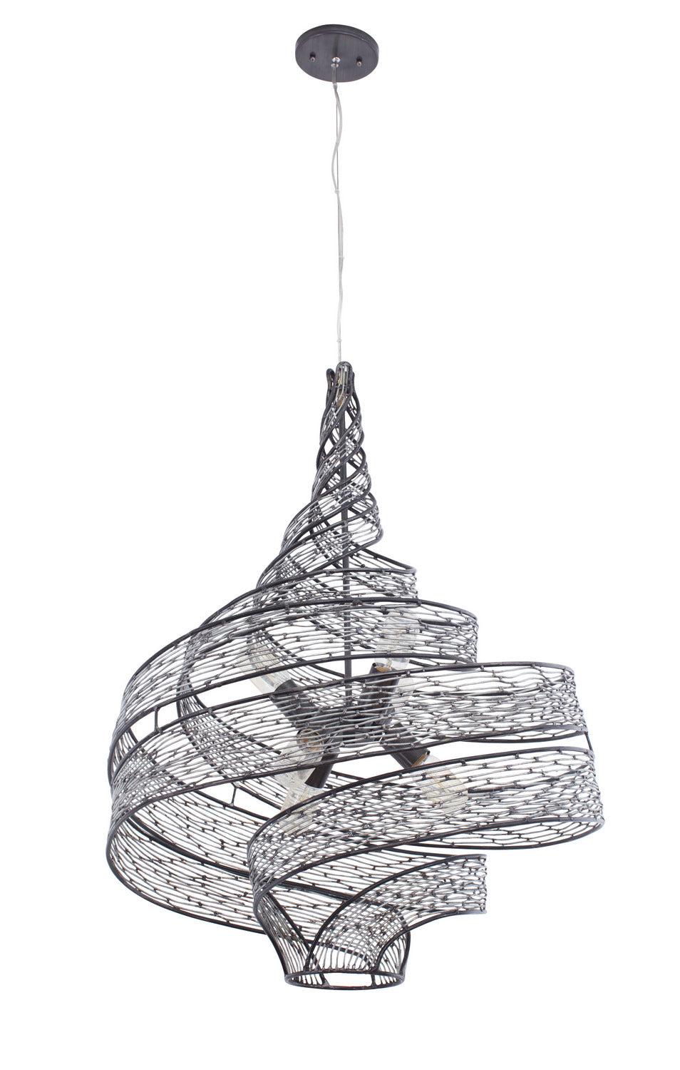 Varaluz Flow 240P06SL Pendant Light - Steel