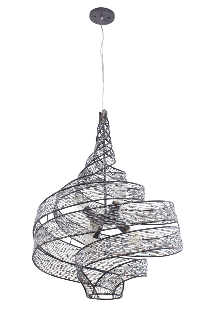 Varaluz Flow 240P06SL Pendant Light - Steel