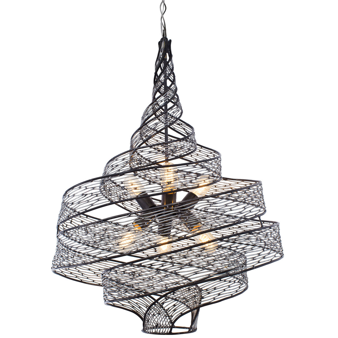 Varaluz Flow 240P06SL Pendant Light - Steel