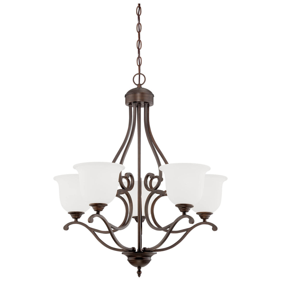 Millennium Courtney Lakes 1555-RBZ Chandelier Light - Rubbed Bronze