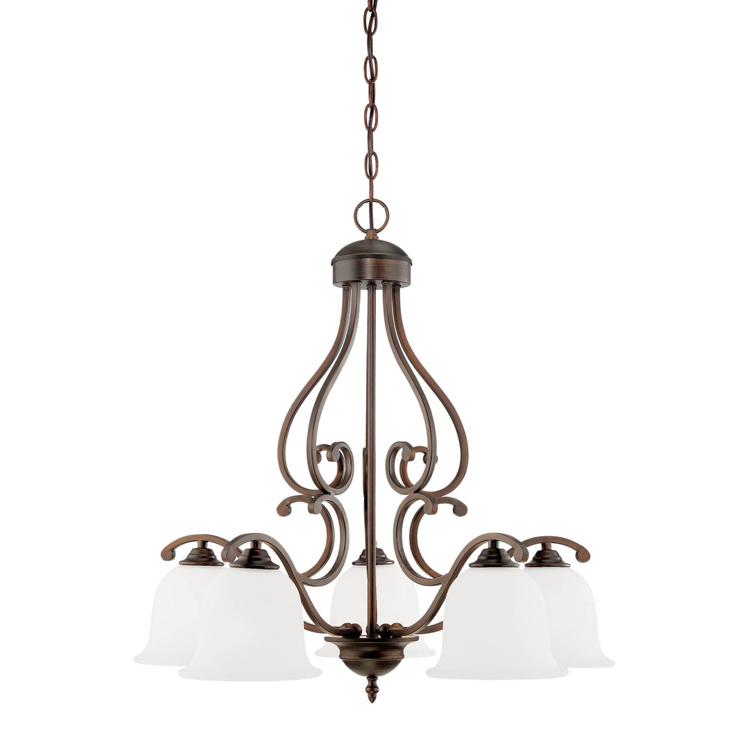 Millennium Courtney Lakes 1565-RBZ Chandelier Light - Rubbed Bronze